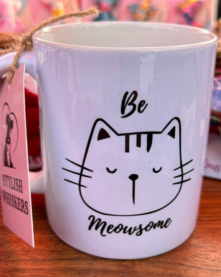 Be Meowsome Ceramic Coffee Mug